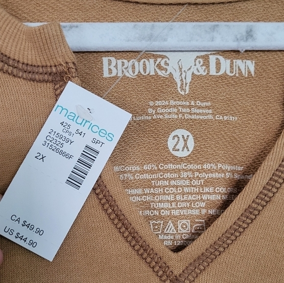 Maurices Brooks & Dunn Country Rock Band Sweatshirt - Picture 2 of 6